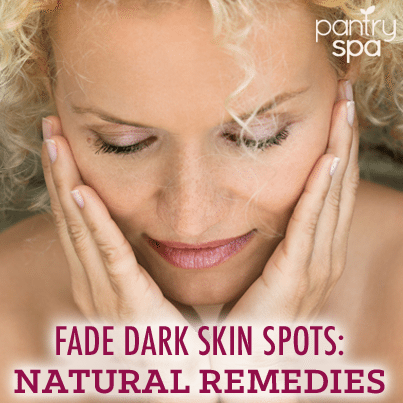 to get rid of? There are lots of home remedies to fade the dark spots 