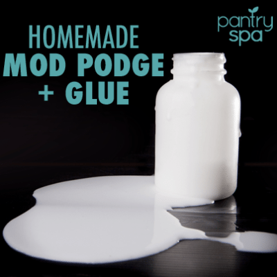 5 DIY Glue, Mod Podge & Fabric Stiffener Recipes (Save TONS of Money!)